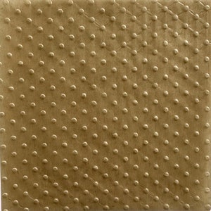 May include: A sheet of textured parchment paper with a pattern of small, raised dots. The paper is a light brown color. The text "Textured Parchment Paper" and "Mini Dots" is printed on the image.
