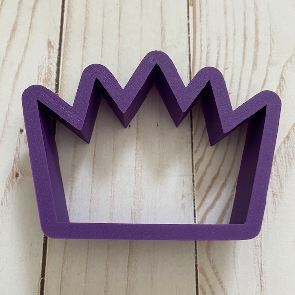 Crown Cookie Cutter Etsy