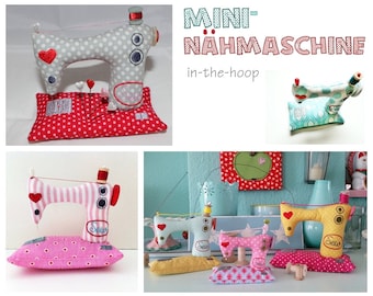 Mini sewing machine embroidery file - ITH large frame sewing machine