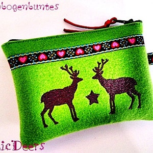 MagicDeers embroidery file 16 motifs deer deer image 7