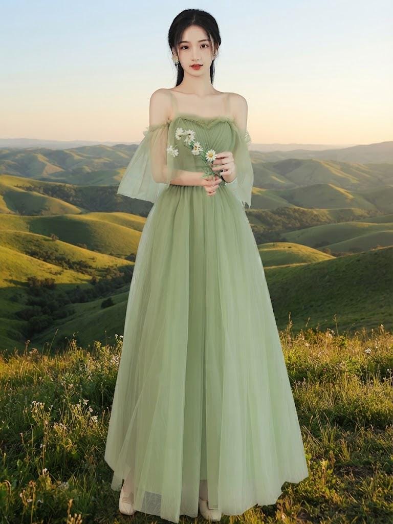 bottle green dress uk Ecom Style:AP1E210784