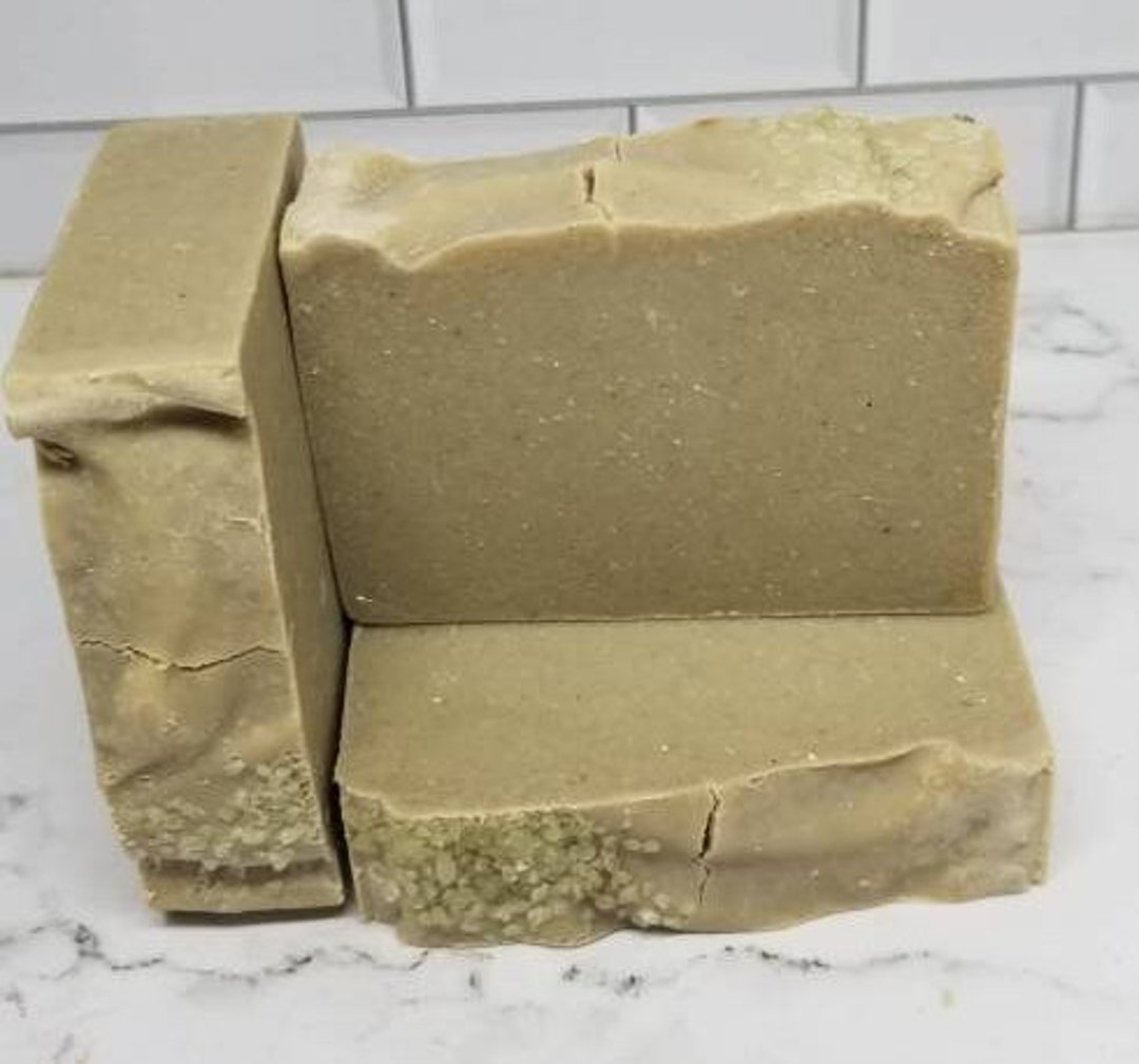 Waves of Jade Shea Butter Soap Bar French Green Clay 5 Etsy