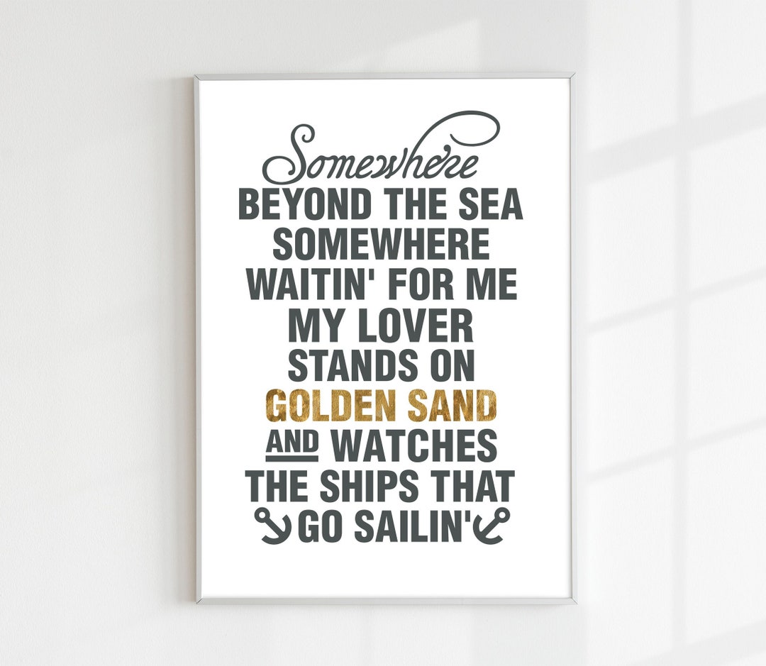 My Wish For You Lyrics Poster | Rascal Flatts | Music Art Print (16x20)