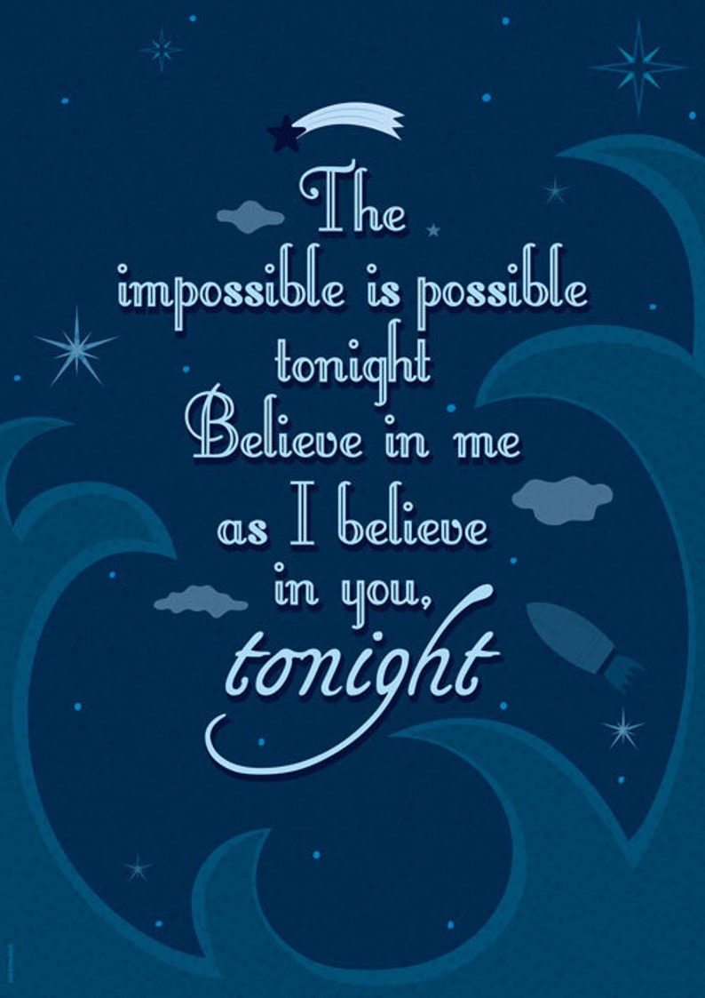 Believe tonight