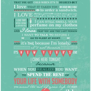 When Harry Met Sally Poster Movie Romantic Quote Love Perfect - Etsy