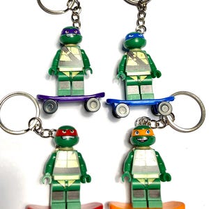 Teenage Mutant Ninja Turtles minifigurnyckelring