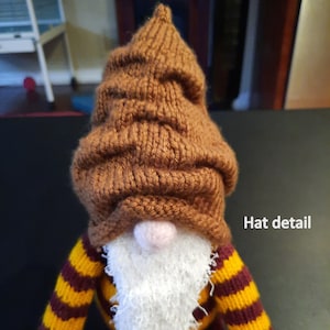 Mr Wizardry Hat Gnome Pattern with Photos
