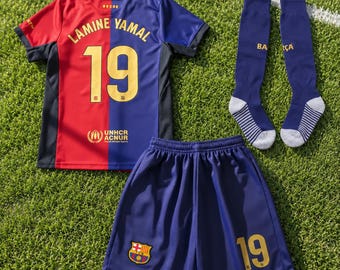 ラミーヌ・ヤマル #19 FCバルセロナ直筆サイン入りサッカージャージ