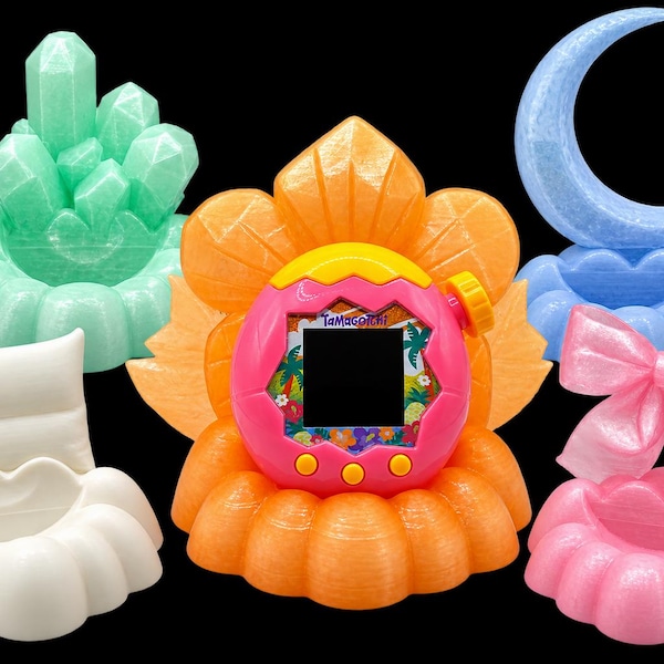 Candy Cloud Series Custom Tamagotchi Paradise Stands - Each Order Includes a Mini Surprise