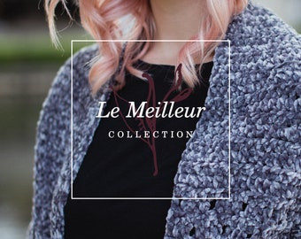 Le Meilleur Crochet Collection // E-Book Bundle // Twelve Crochet Patterns // The Hook Nook // Jessica Carey