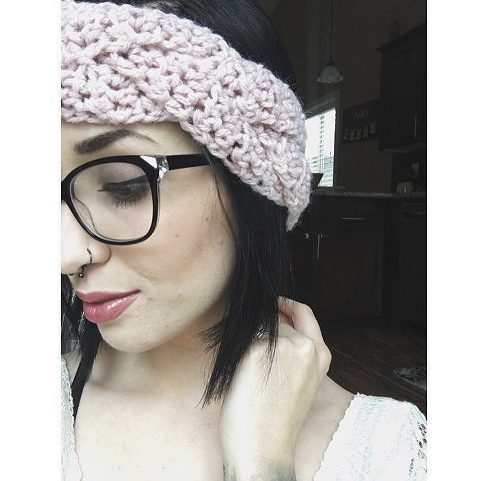 Crochet Braided Headband Pattern // Tutorial Etsy