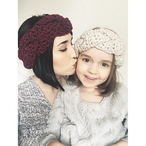 Crochet Braided Headband Pattern // Tutorial