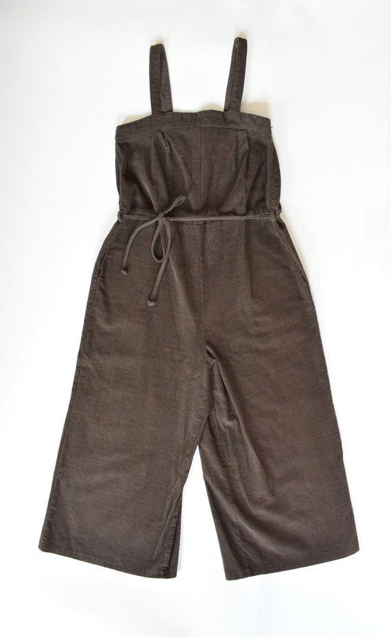 Womens Overalls M Corduroy Overalls M Green Overa… - image 2