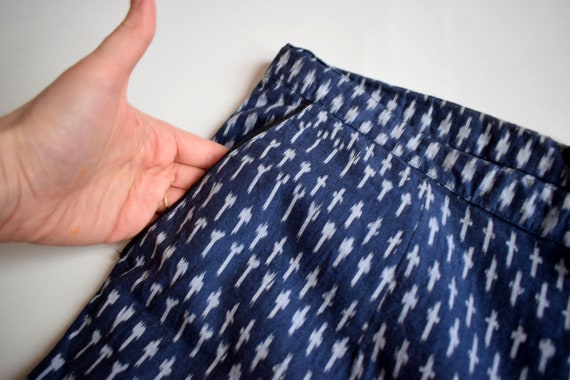 Matta Summer Pants XS Cotton Pants XS Navy Blue P… - image 4