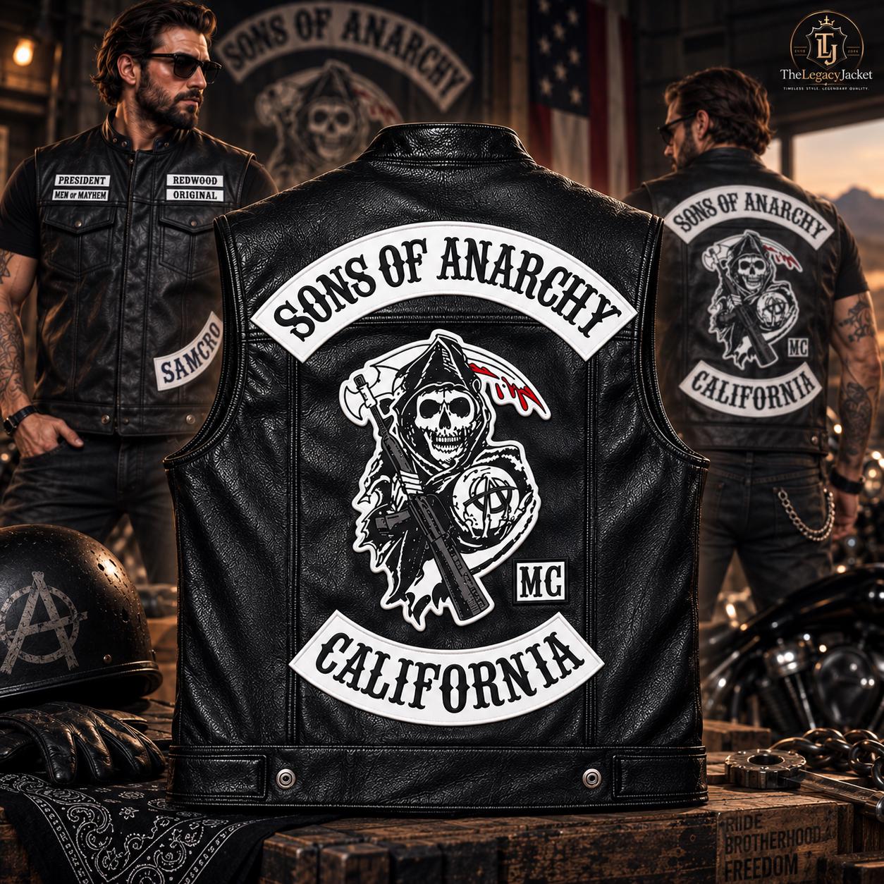 Sons of Anarchy Vest - Etsy