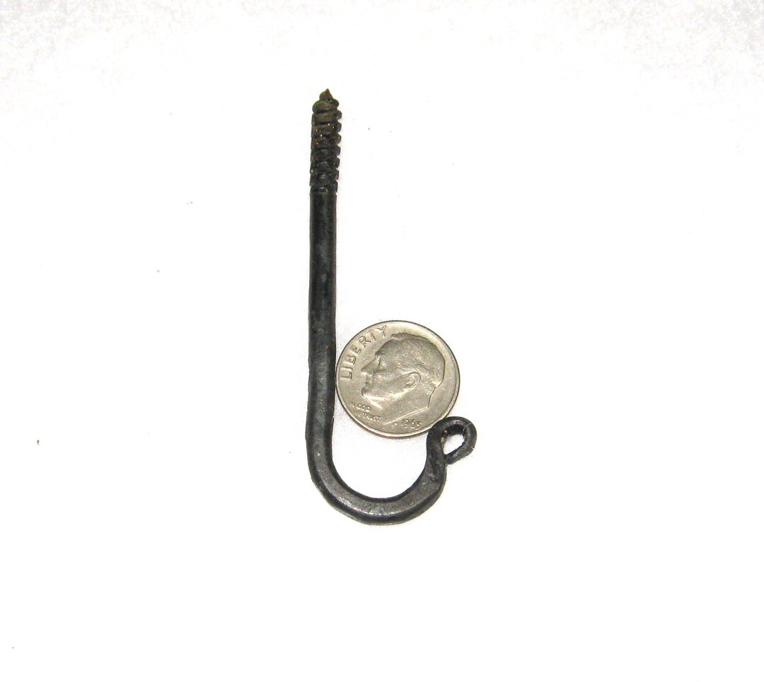 Small Cup Hook 1/8 X 2 1/2 X 1/2 Measuring Spoon Hook Etsy