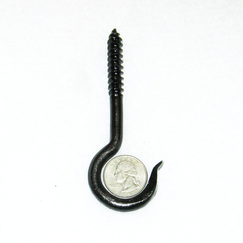 Pan Hook 5 16 X 4 1 2 X 1 Drapery Rod Hanger Curtain Rod Etsy