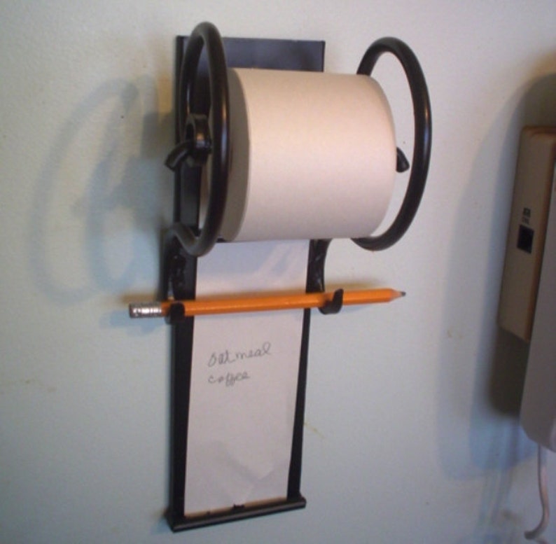 Grocery List Holder Grocery List Note Pad Kitchen List Etsy