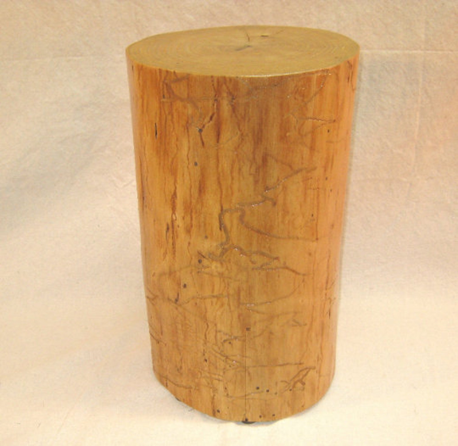 Stump End Table Tree Stump Table Stump Stool White Oak Log Etsy