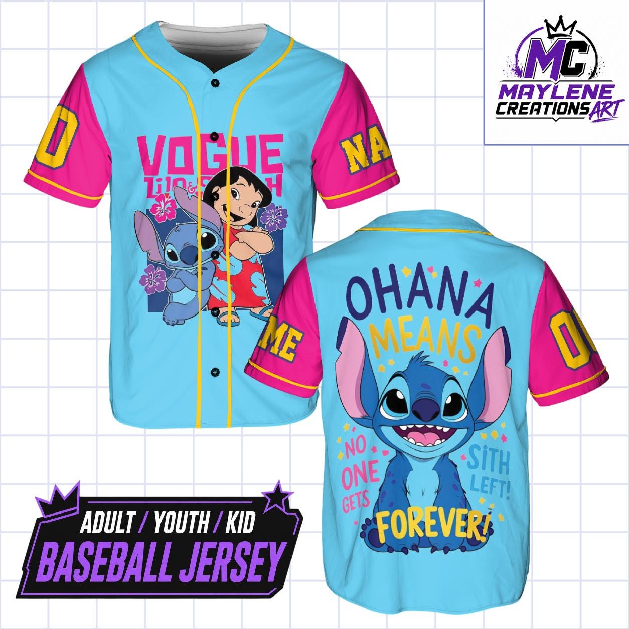 Ohana Jersey - Etsy