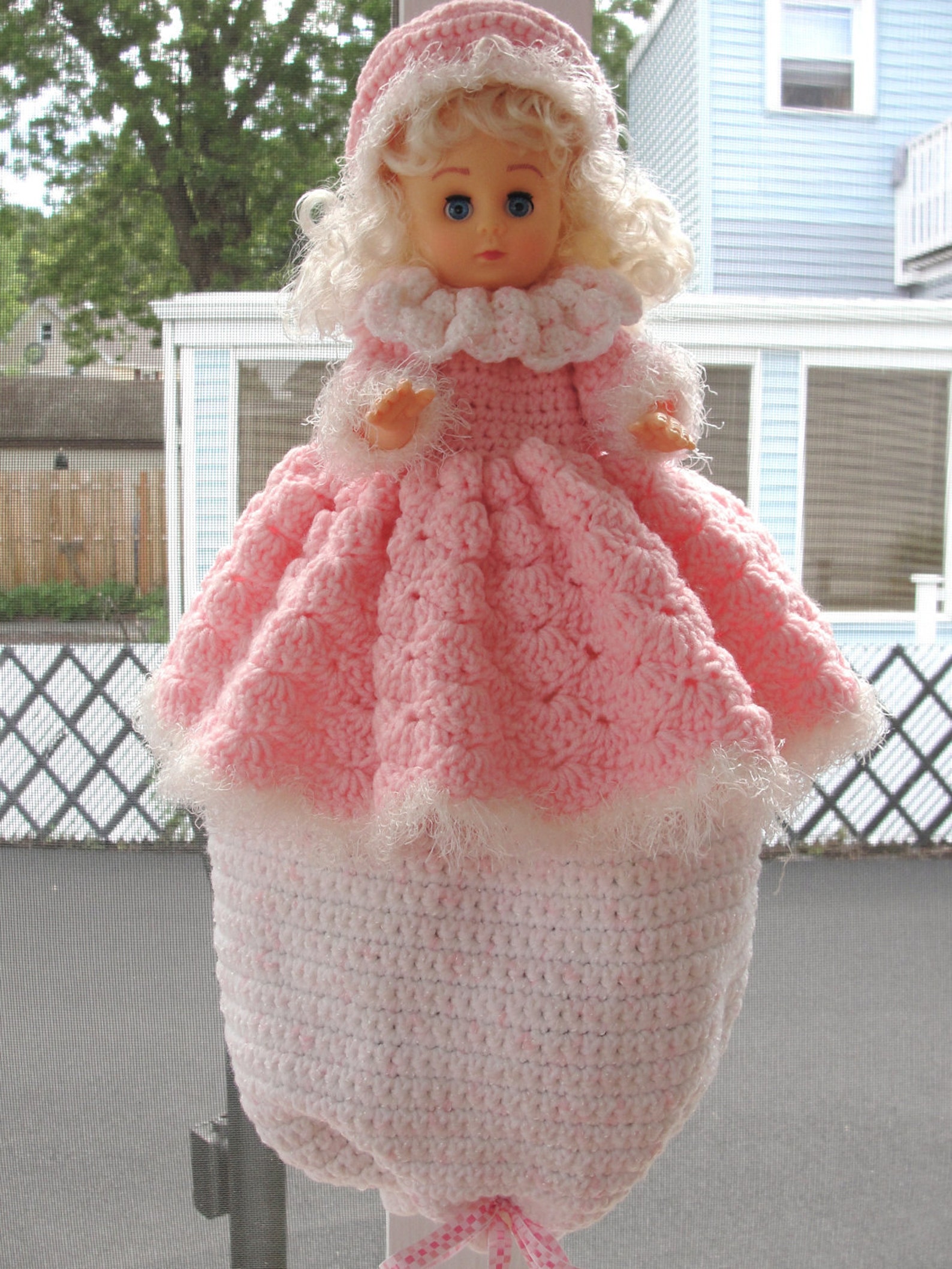 Pajama Bag CROCHET PATTERN Pinkie Girl Doll Etsy