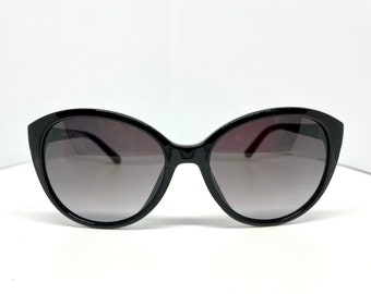 Lacoste Sunglasses. Glossy Black Frames. Petite Size.