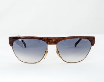 Pierre Cardin Vintage. Clubmaster Style  90s Sunglasses. Rare Edition.