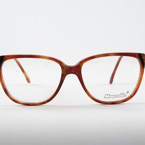 Marcolin Vintage.  Classic Tortoise Brown Square Frames.