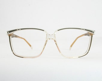 Vintage 90s Super Feminine Italian Square Frames.