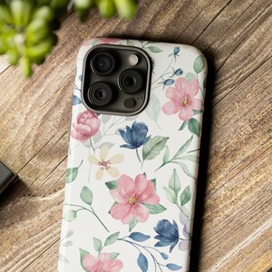 iPhone 15 case fits devices iPhone Samsung Galaxy Google Pixel, iPhone case, Samsung Galaxy case, Google Pixel case, floral iphone 15 case