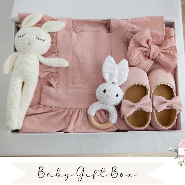 Baby Girl Gift Box, Unique Baby Gift, Baby Shower Gift Girl, Baby Girl Gift, Baby Gift Set, Newborn Gift, Baby Girl Present, Several Options