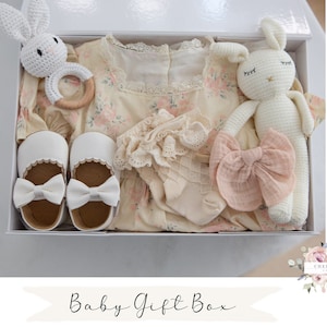 Baby Girl Gift, Baby Gift Box, Baby Shower Gift Box, Baby Gift Box Set, Baby Girl Present, Welcome Baby Gift, Baby Shower Gift, Baby Gift