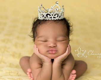 newborn crown photo prop baby girl crown tiara baby shower gift photography prop baby crown Newborn Crown newborn crown prop princess crown