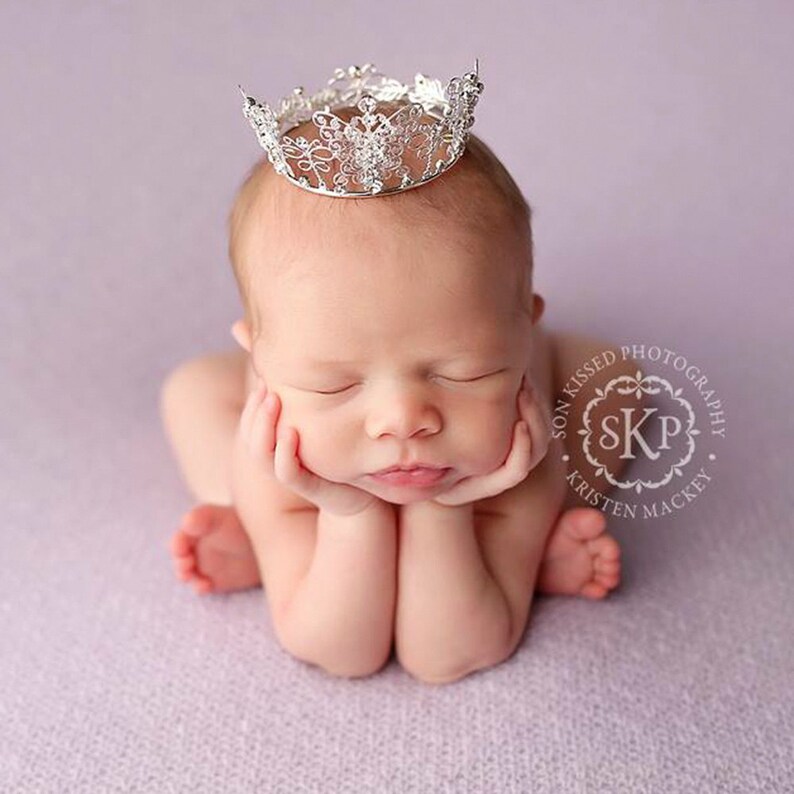 Newborn Photo Prop Newborn Crown Photo Prop Flutter Baby Etsy