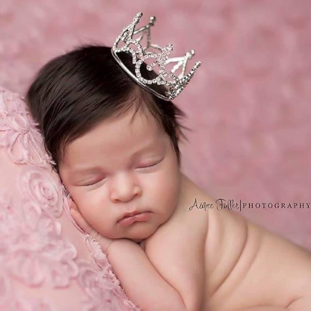 Baby Girl Crown Tiara Baby Shower Gift Photography Prop Baby Etsy