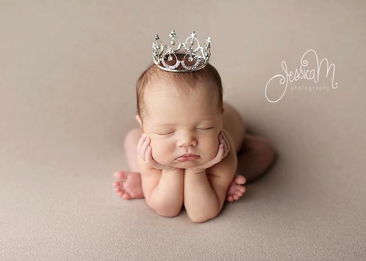 Newborn Crown Crown Newborn Photo Prop Princess Crown Etsy Canada