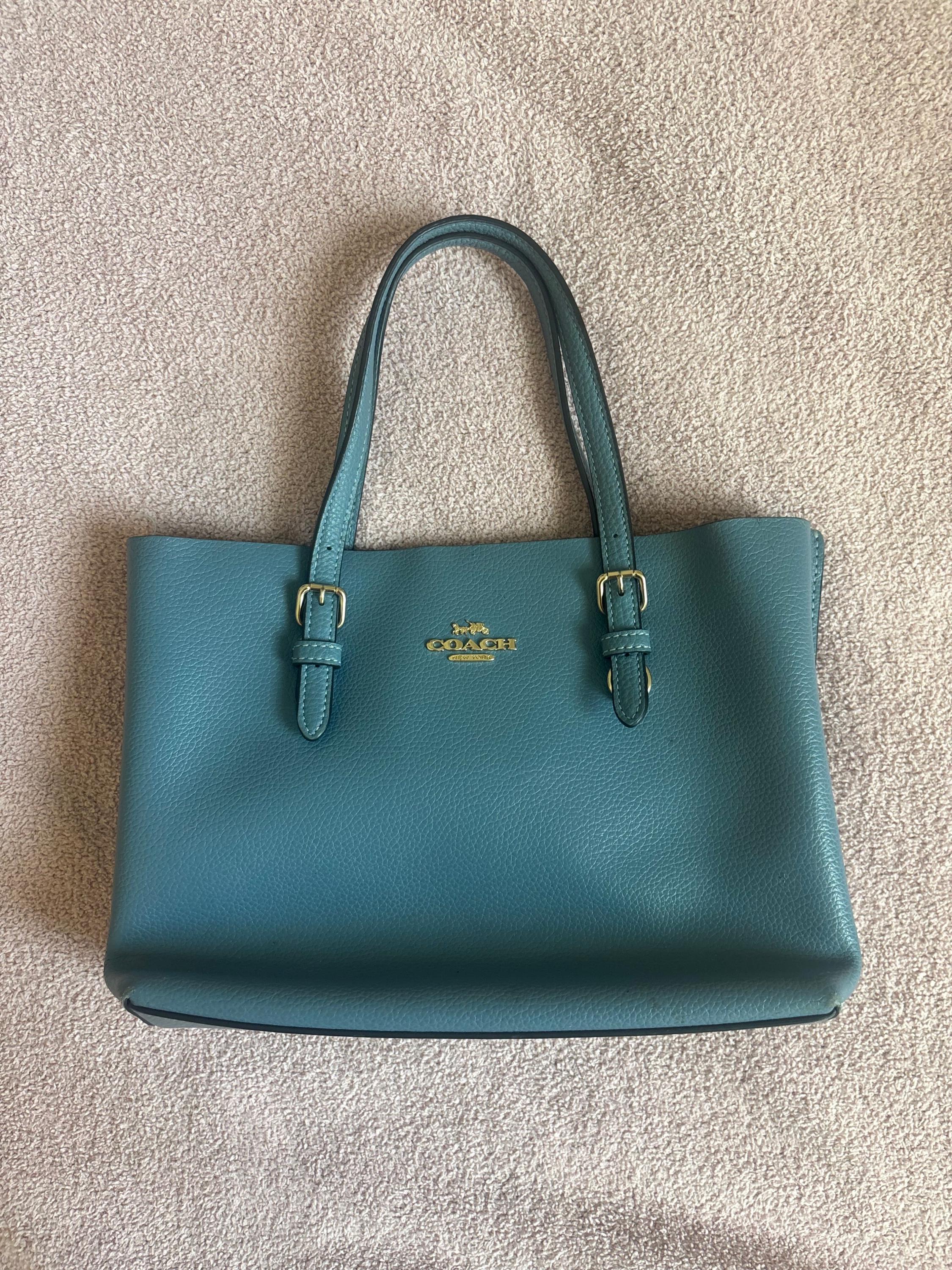 Teal Vintage Coach Bag - Etsy