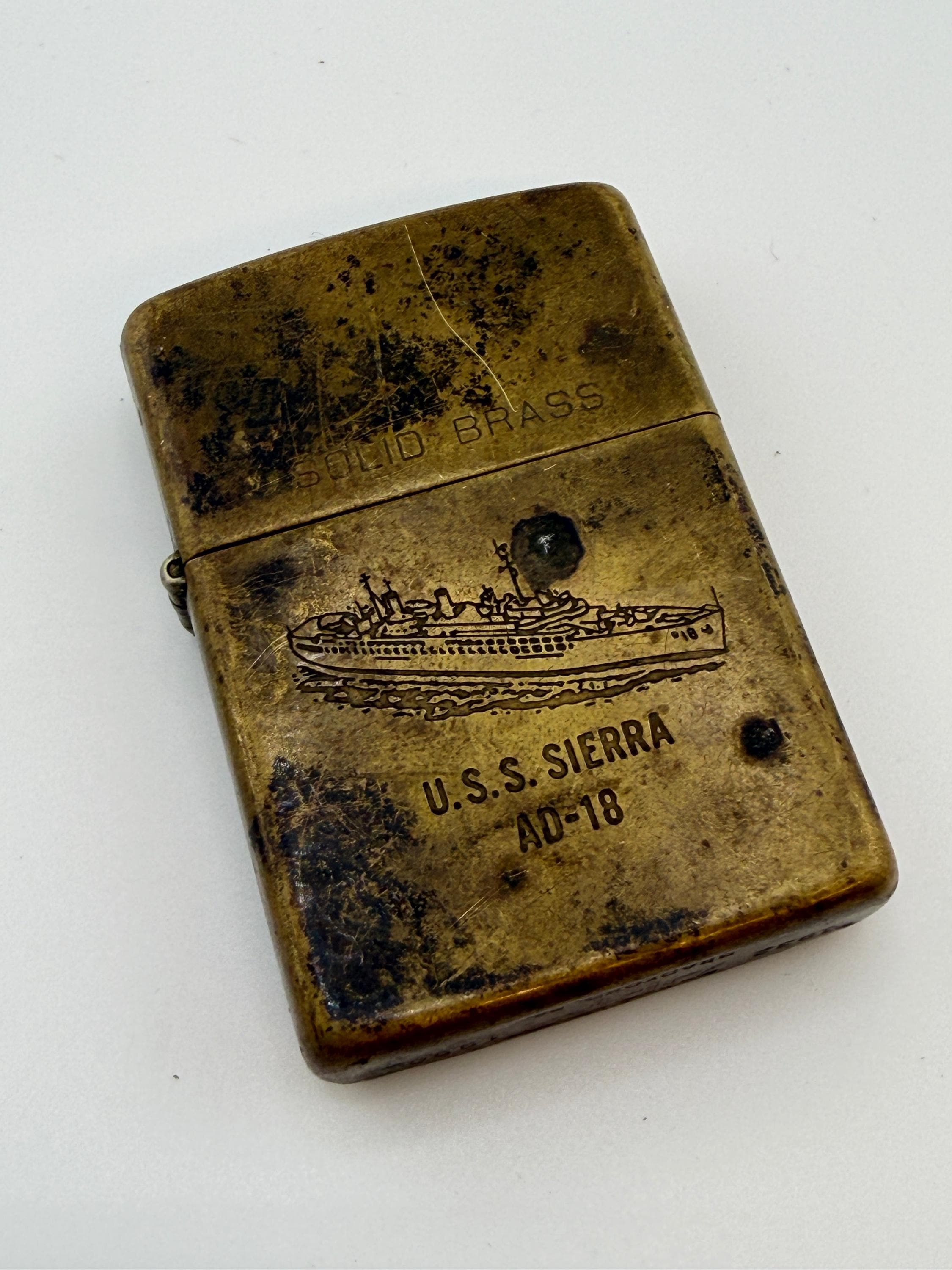 Zippo Lighters Uss - Etsy