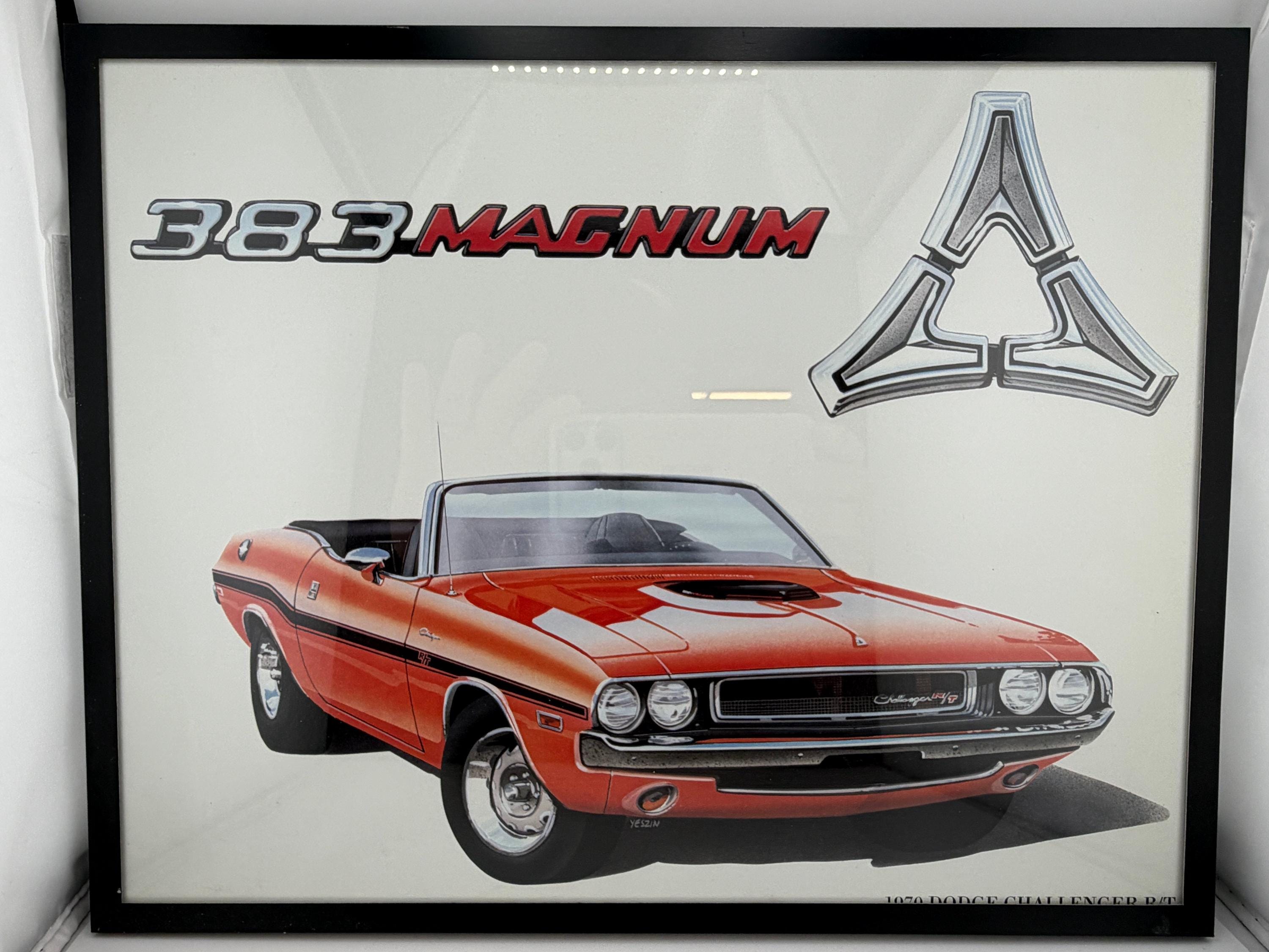 Dodge Challenger Poster - Etsy