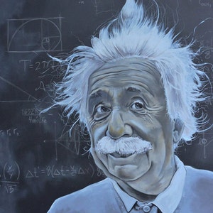 Albert Einstein (Giclee Art Prints)