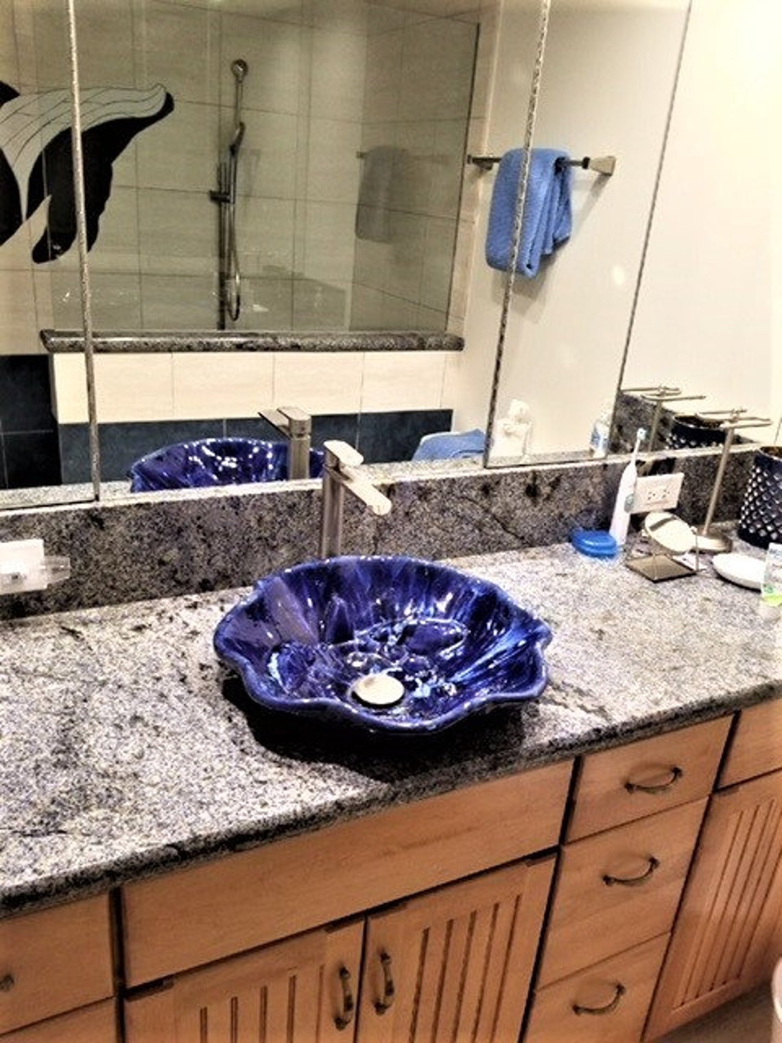 Above Vanity Bathroom Sink Handmade Ceramic Bathroom Sink | Etsy