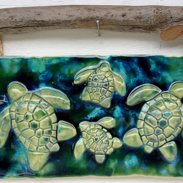 Maui Turtle Wall Art Etsy