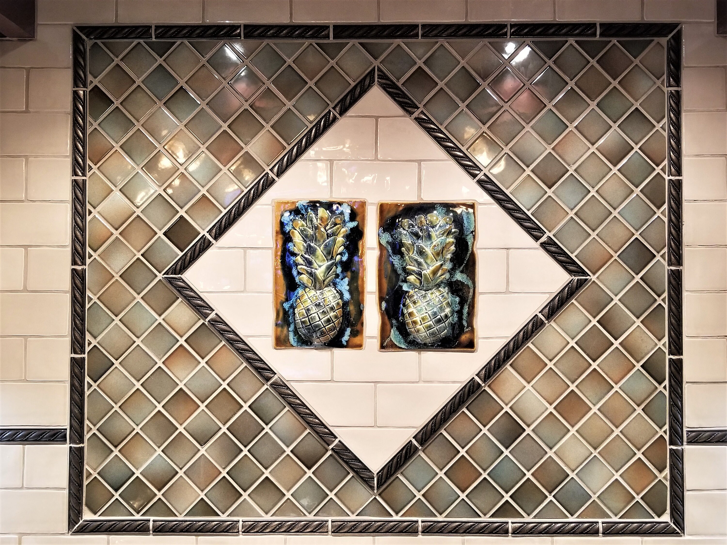 Ceramic Tile Wall Art Fish Tile Maui Hawaii Decor Ceramic Etsy