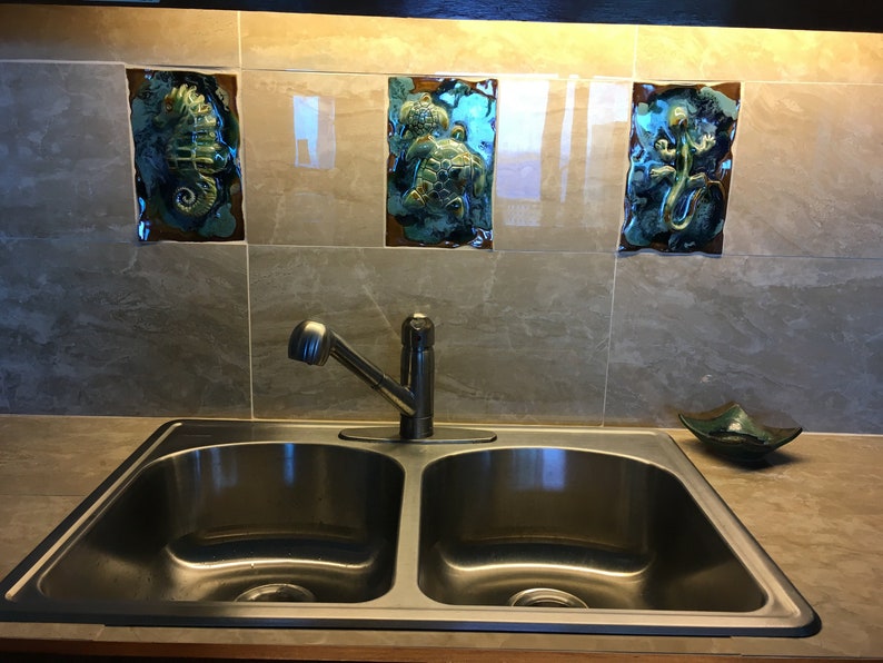 Pineapple Tile Tropical Decor Pineapple Bathroom Tropical Decor Kitchen Backsplash Decorative Tiles Home Decor Home Art Decor