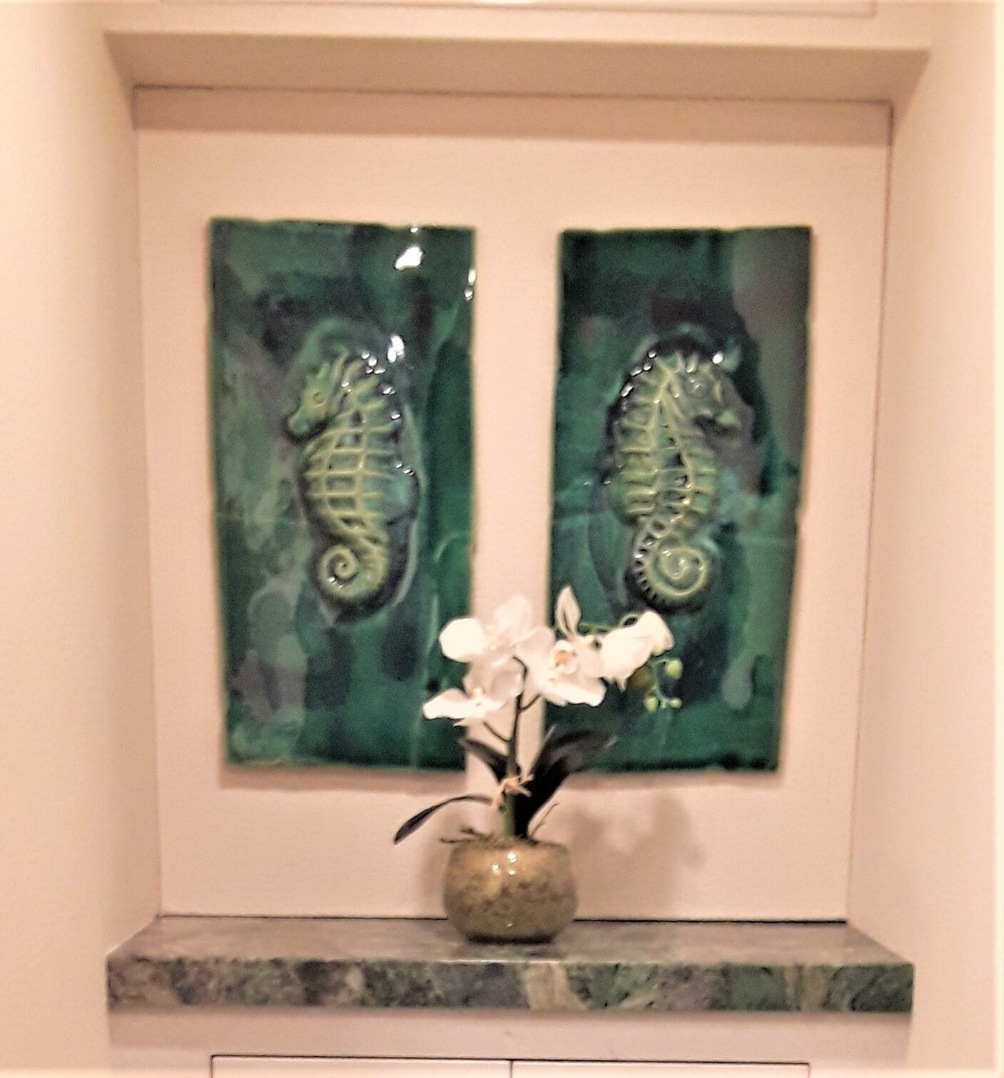 Ceramic Tile Wall Art Fish Tile Maui Hawaii Decor Ceramic Etsy