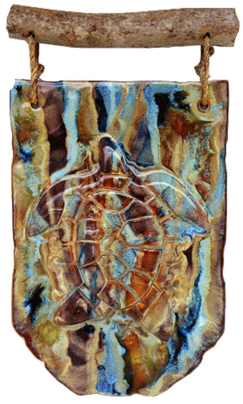 Ceramic Tile Wall Art Fish Tile Maui Hawaii Decor Ceramic Etsy