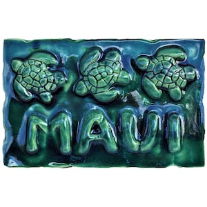 ceramic turtle art, ceramic Sea Life Art, Turtle art Gift, Turtle Wall Art, Ceramic Sea Turtles, Green Sea Turtle, Decorative Wall Tiles