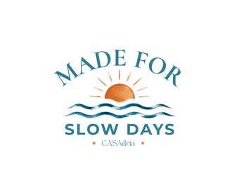 PNG print file “Made For Slow Days” – transparent slow-living motif, digital download