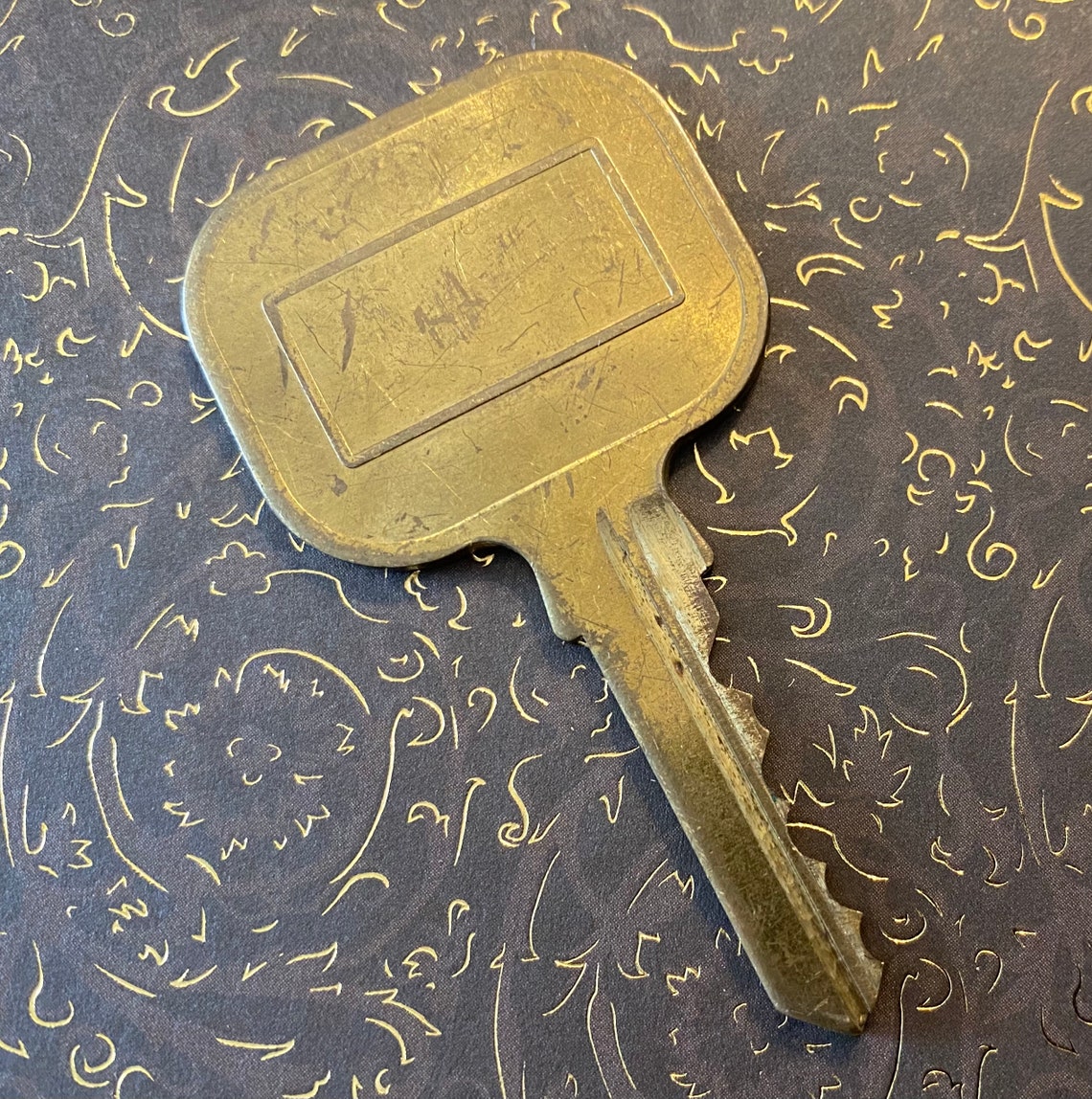 Solid Brass Vintage Hotel Key Skeleton House Trunk Chest Key Etsy
