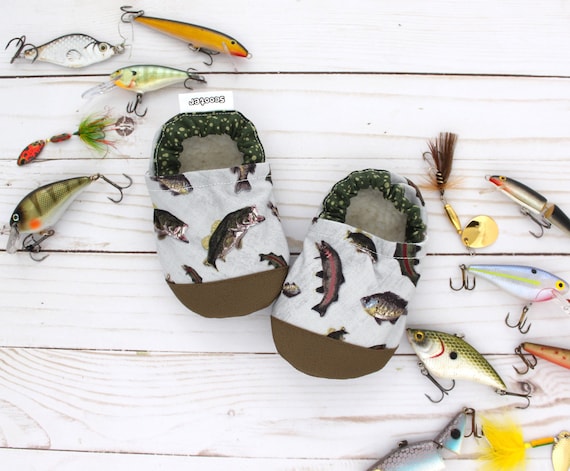 Fishing Baby Shoes Kids Fish Slippers Fish Baby Shower Gift Toddler  Moccasins Vegan Soft Sole Shoes Fish Birthday Gift -  Australia